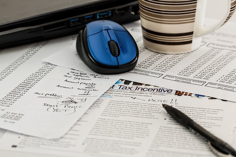 Tax evasion concept